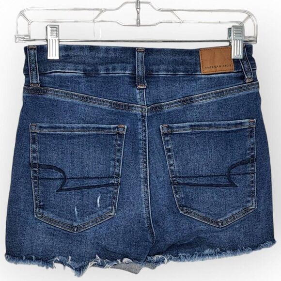 American Eagle Women's Curvy Hi Rise Shortie size 2 - Picture 3 of 6